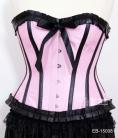 Burlesque Overbust in Pink - 